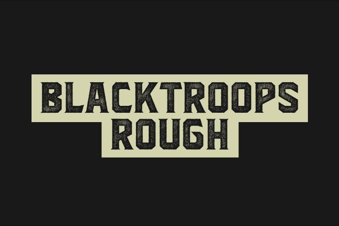 Font Blacktroops