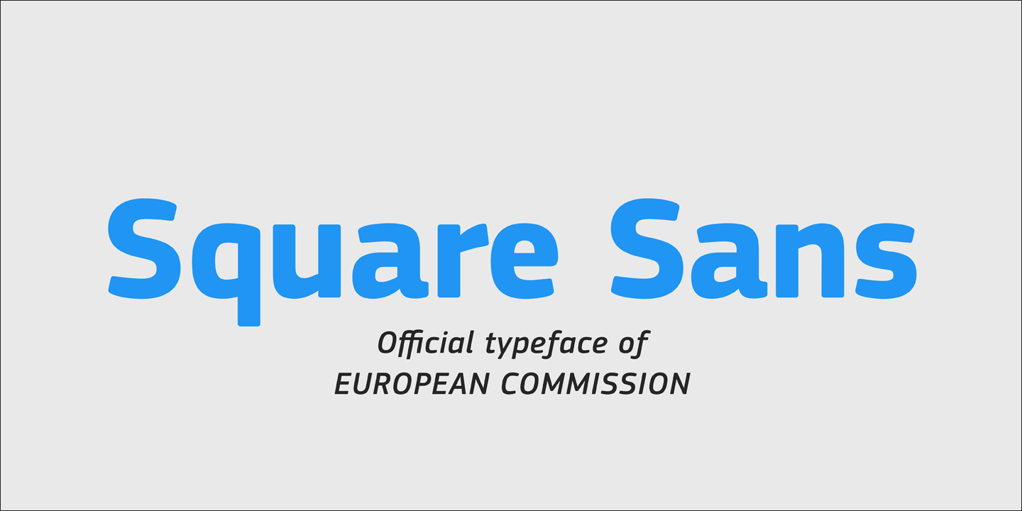 Font PF Square Sans Pro