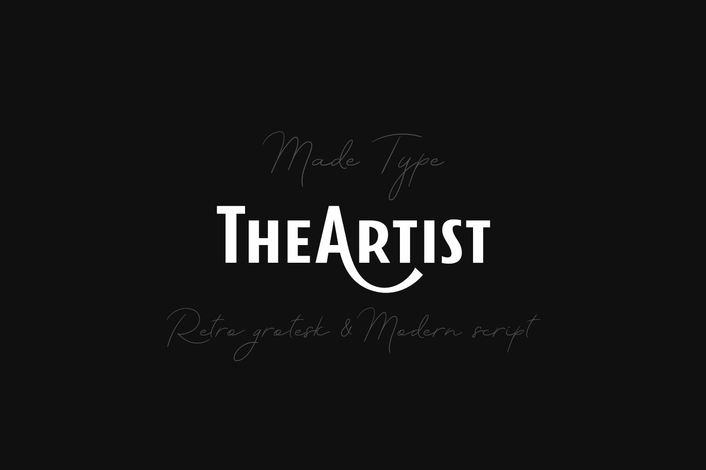 Font MADE TheArtist