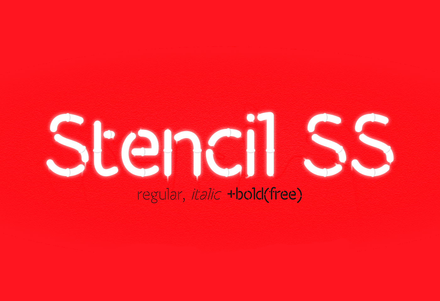 Font Stencil SS Bold