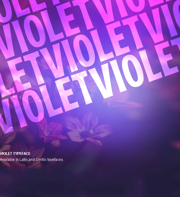 Font Violet