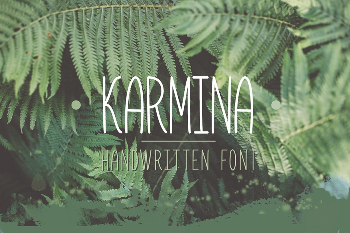 Font Karmina Bold