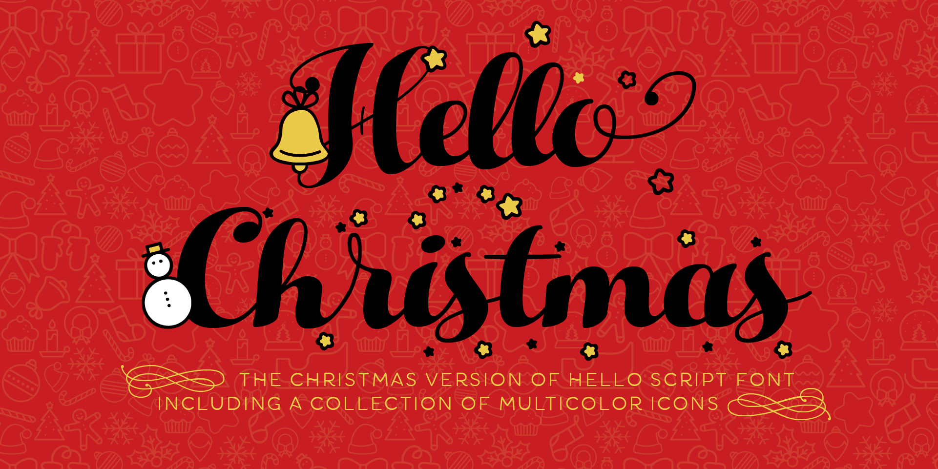 Font Hello Christmas