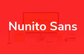 Font Nunito Sans