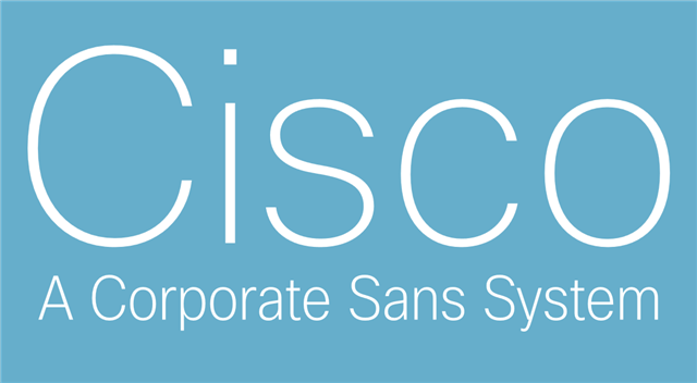 Font Cisco Sans