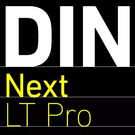 Font DIN Next LT Pro