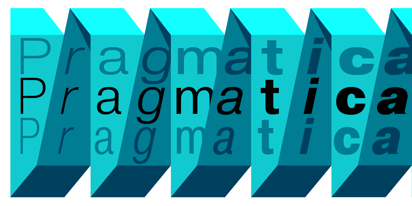 Font Pragmatica