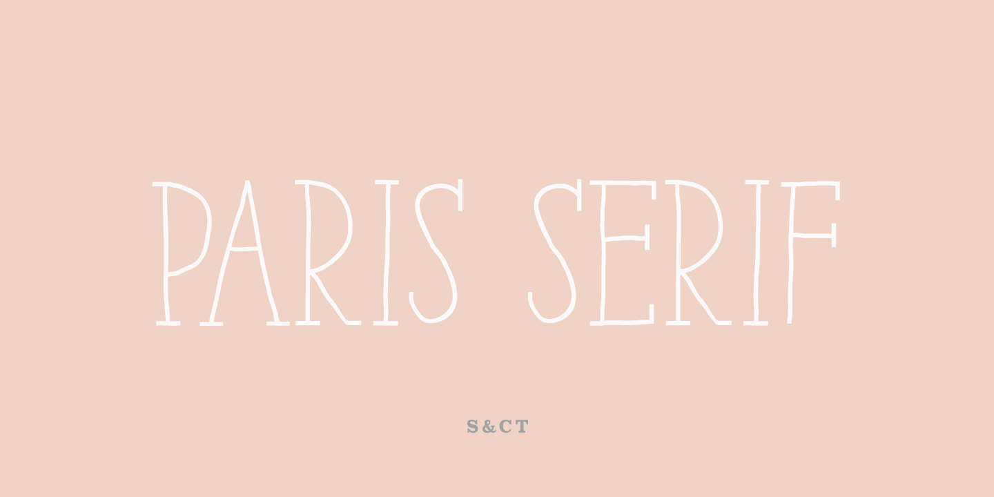 Font Paris Serif