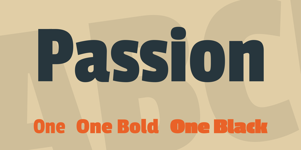 Font Passion One