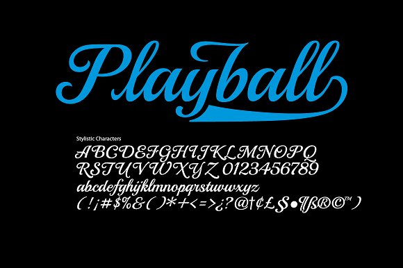 Font Playball