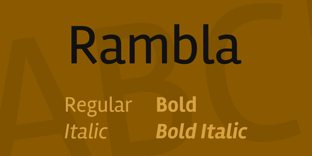 Font Rambla