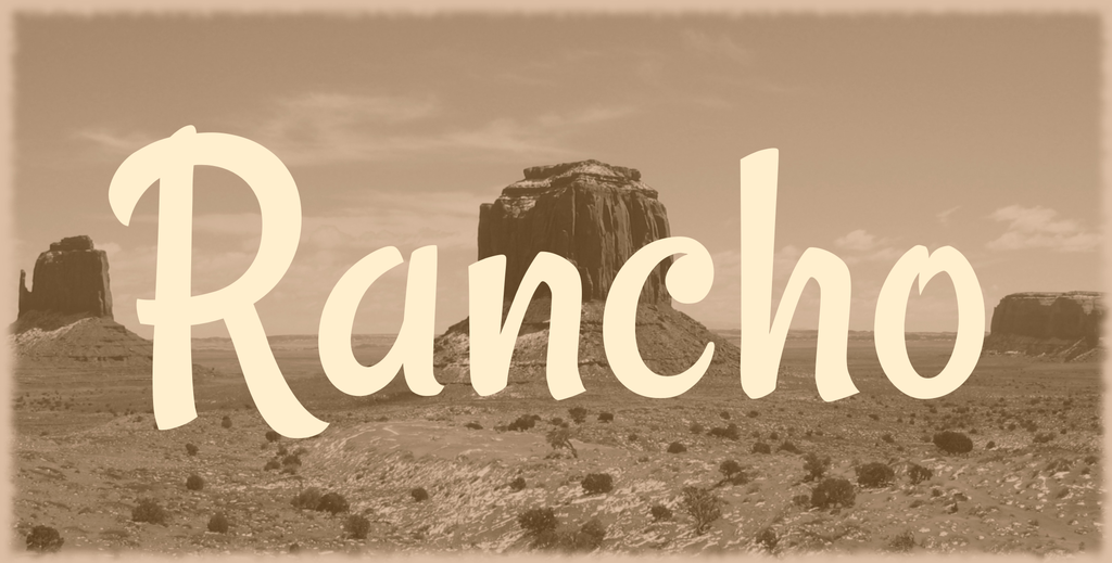 Font Rancho