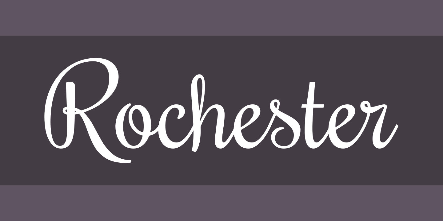 Font Rochester