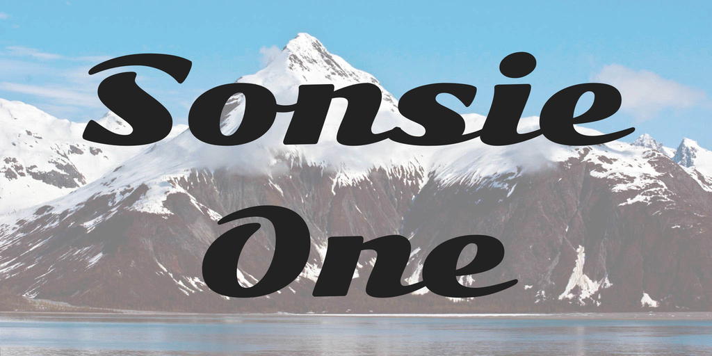 Font Sonsie One