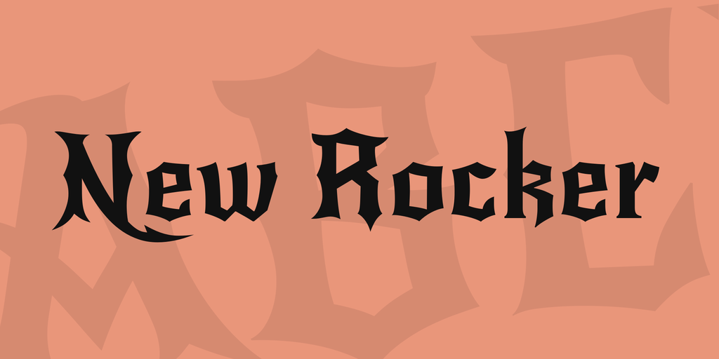 Font New Rocker
