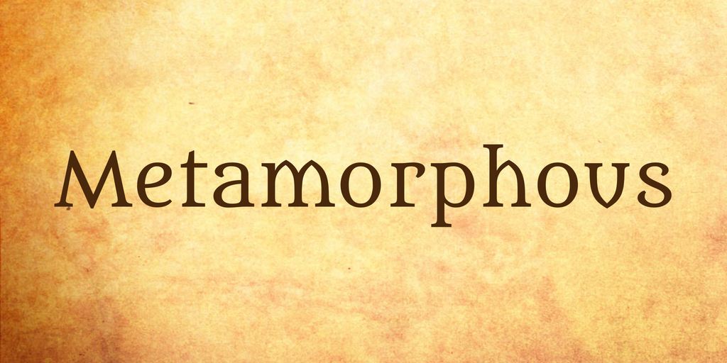 Font Metamorphous