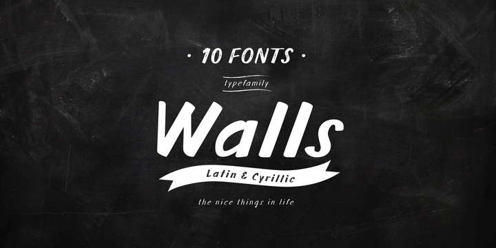 Font Walls