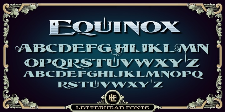 Font LHF Equinox