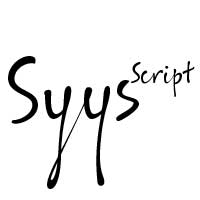 Font ALS SyysScript