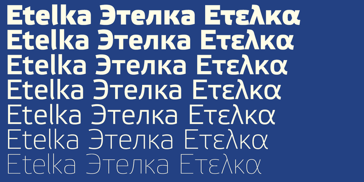 Font Etelka Pro