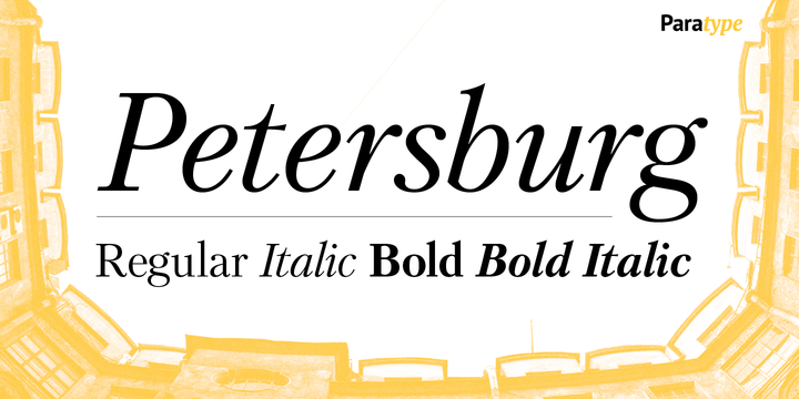Font Petersburg