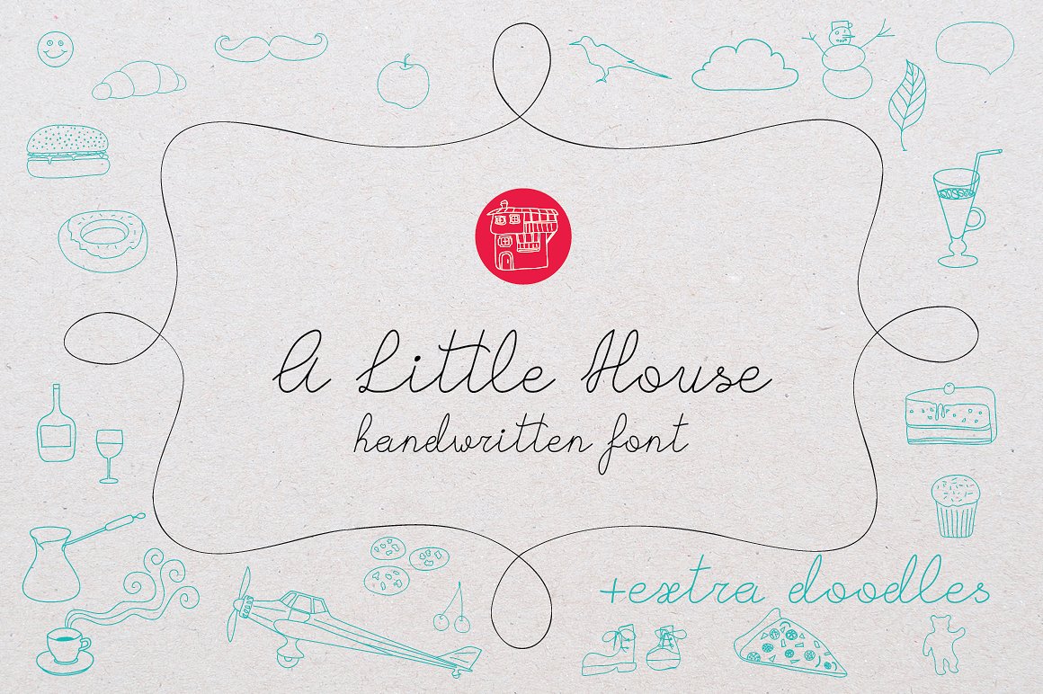 Font A Little House