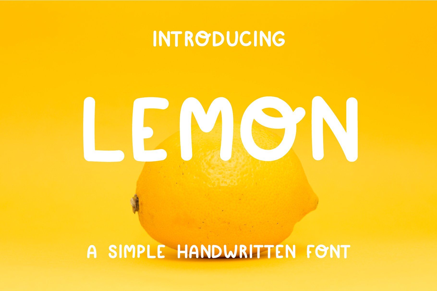 Font Lemon Serif