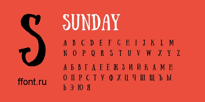 Font Sunday