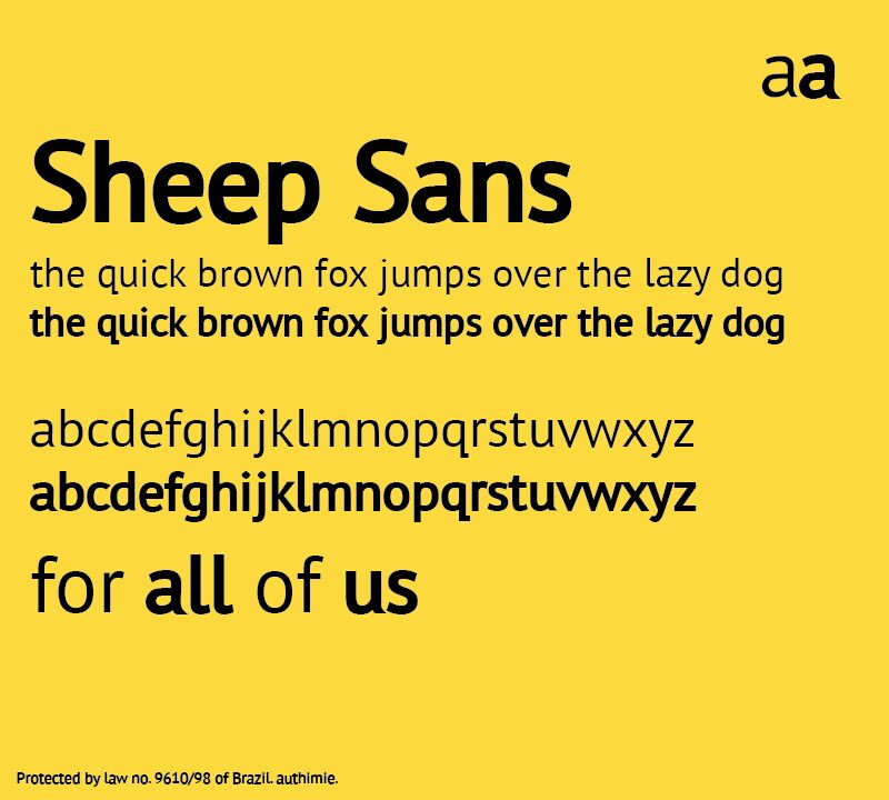 Font Sheep Sans