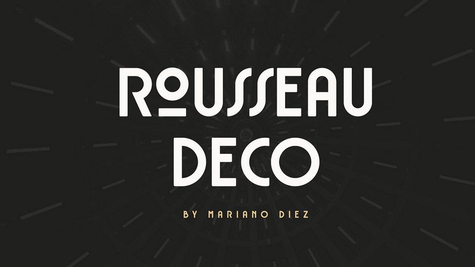 Font Rousseau Deco