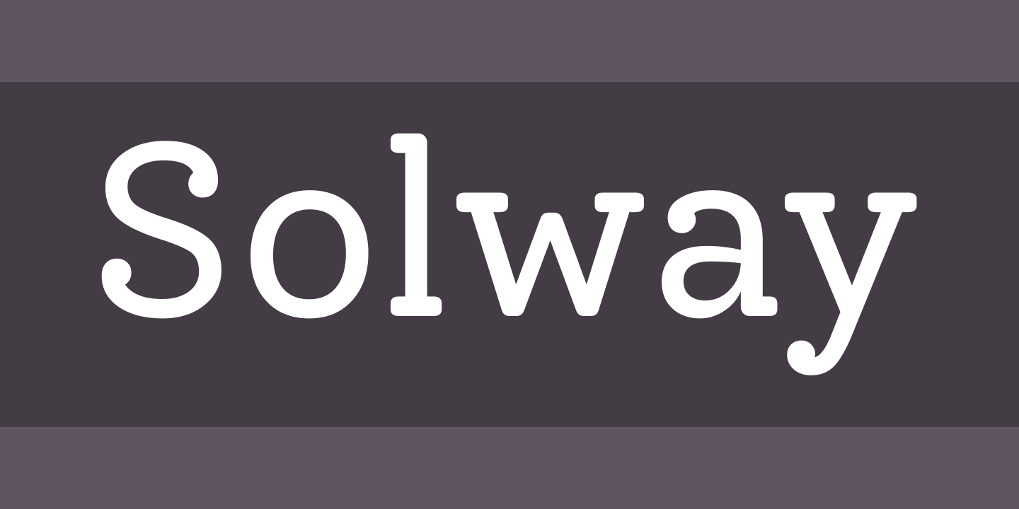 Font Solway