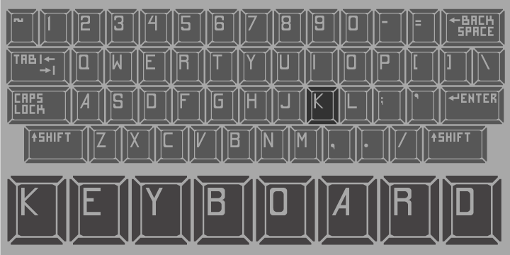 Font Keyboard