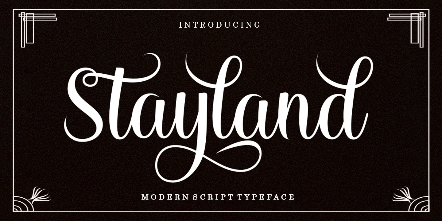 Font Stayland