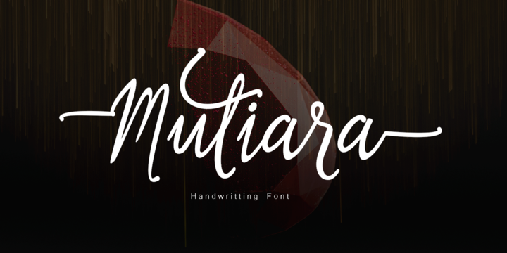 Font Mutiara