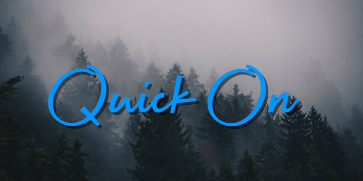 Font Quick On