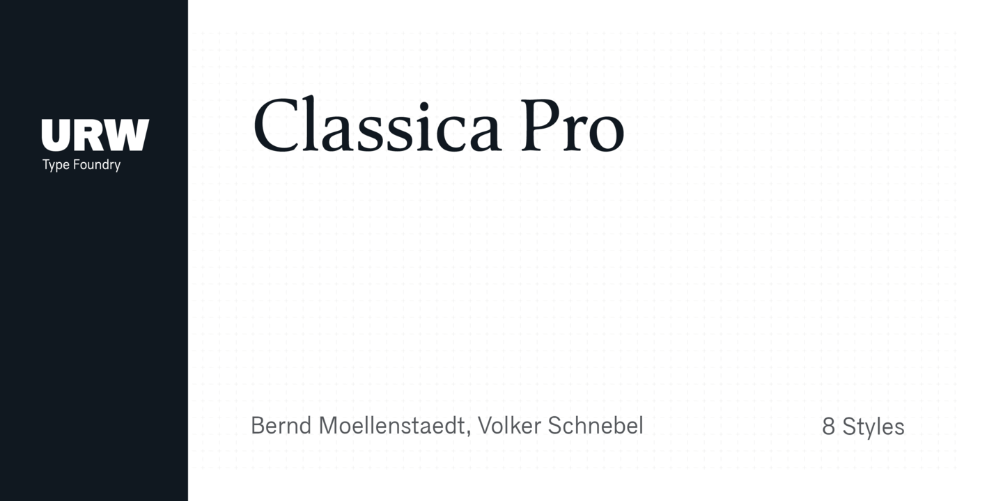 Font Classica Pro