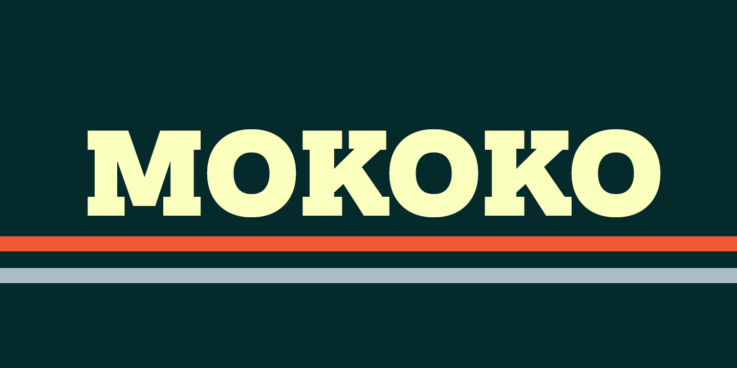 Font Mokoko