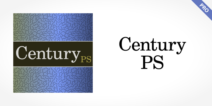 Font Century PS Pro