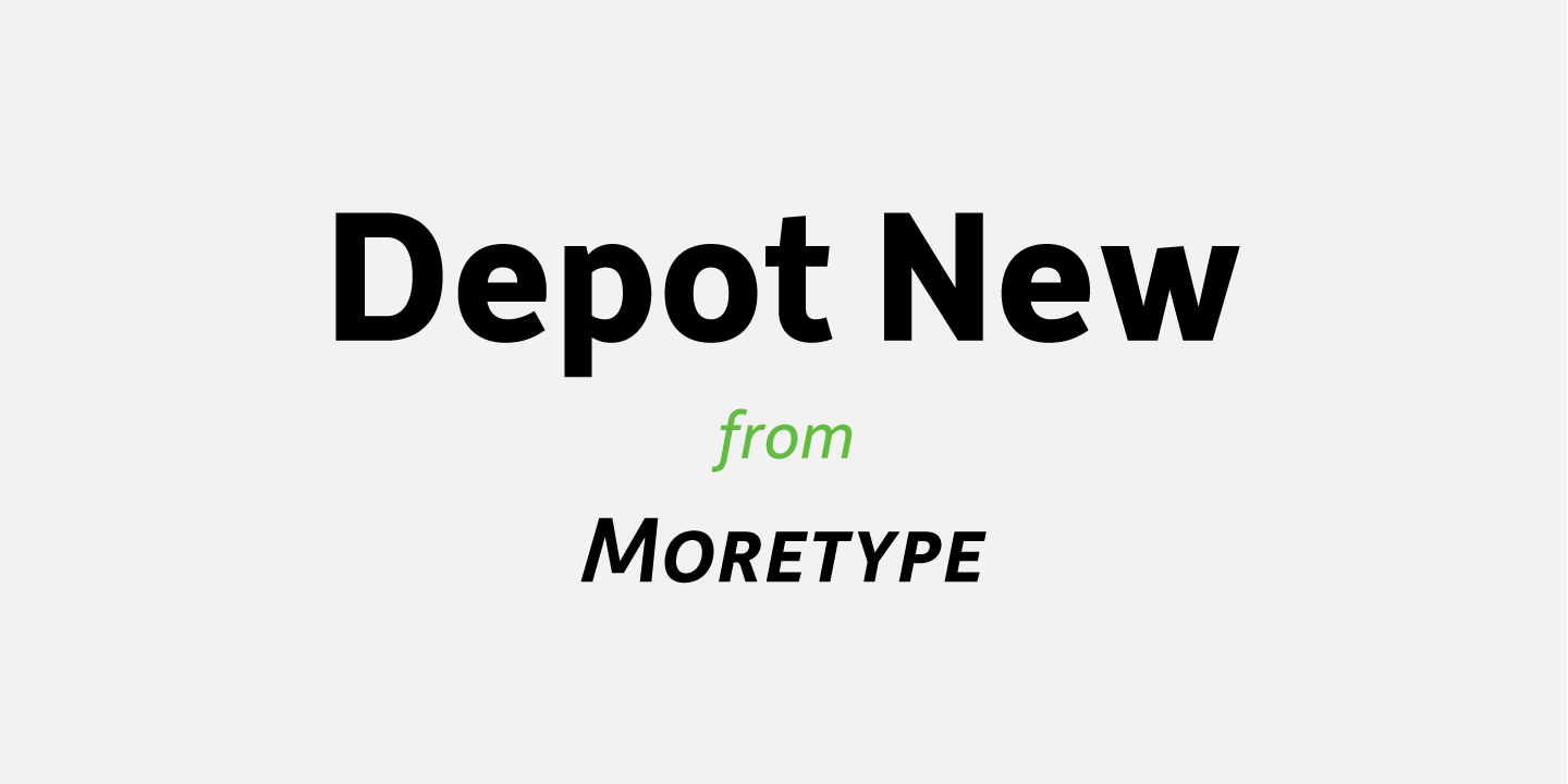 Font Depot New
