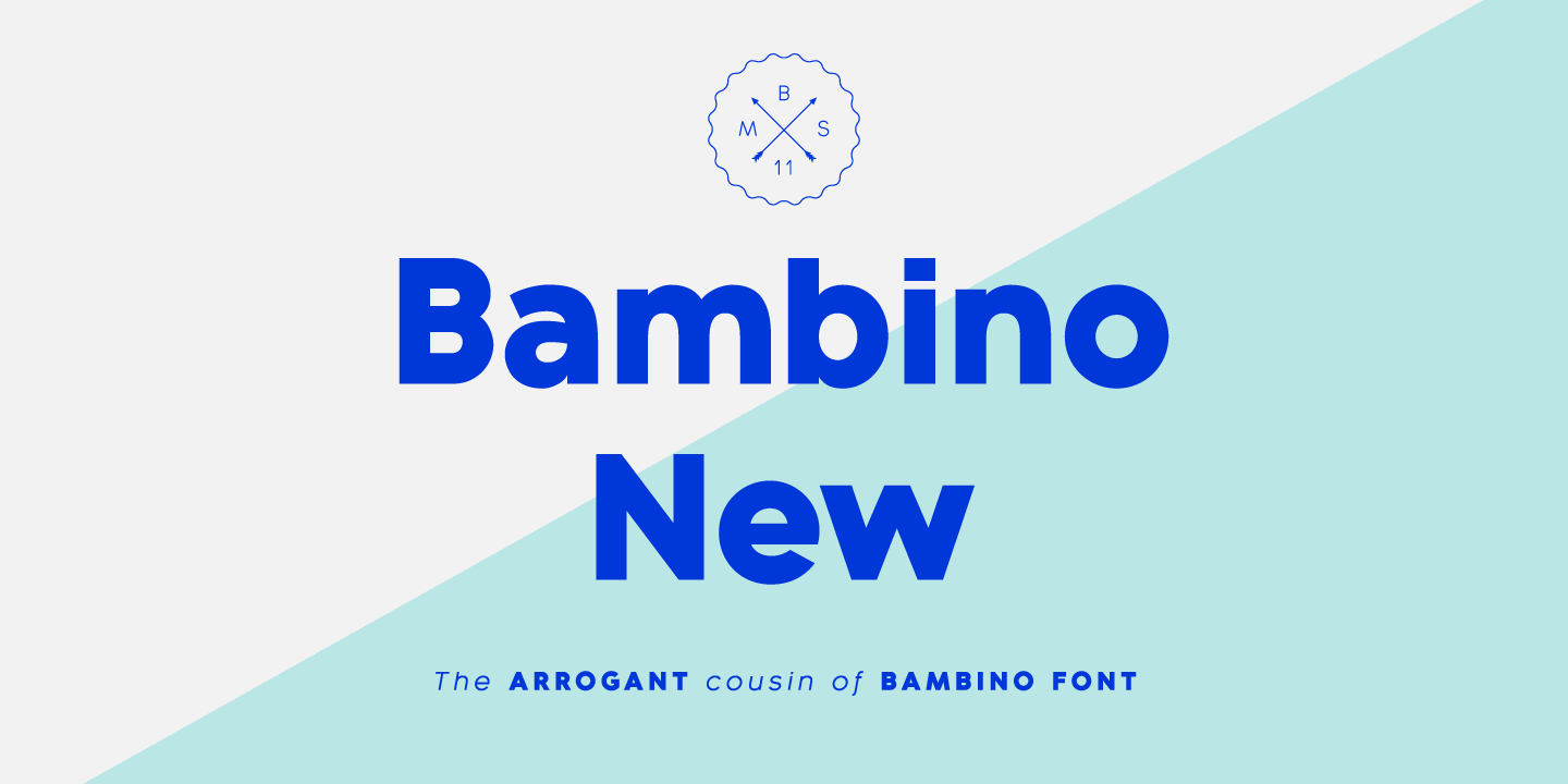 Font Bambino New