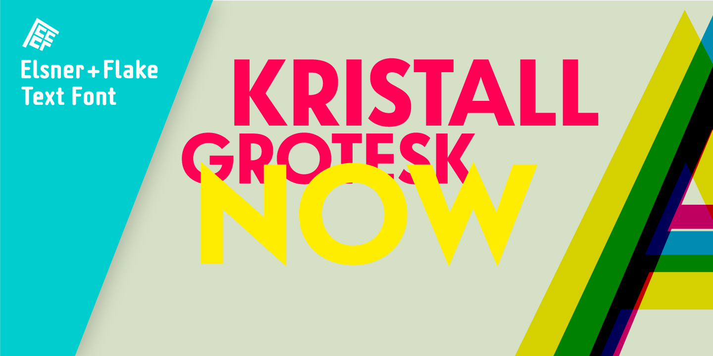 Font Kristall Now Pro