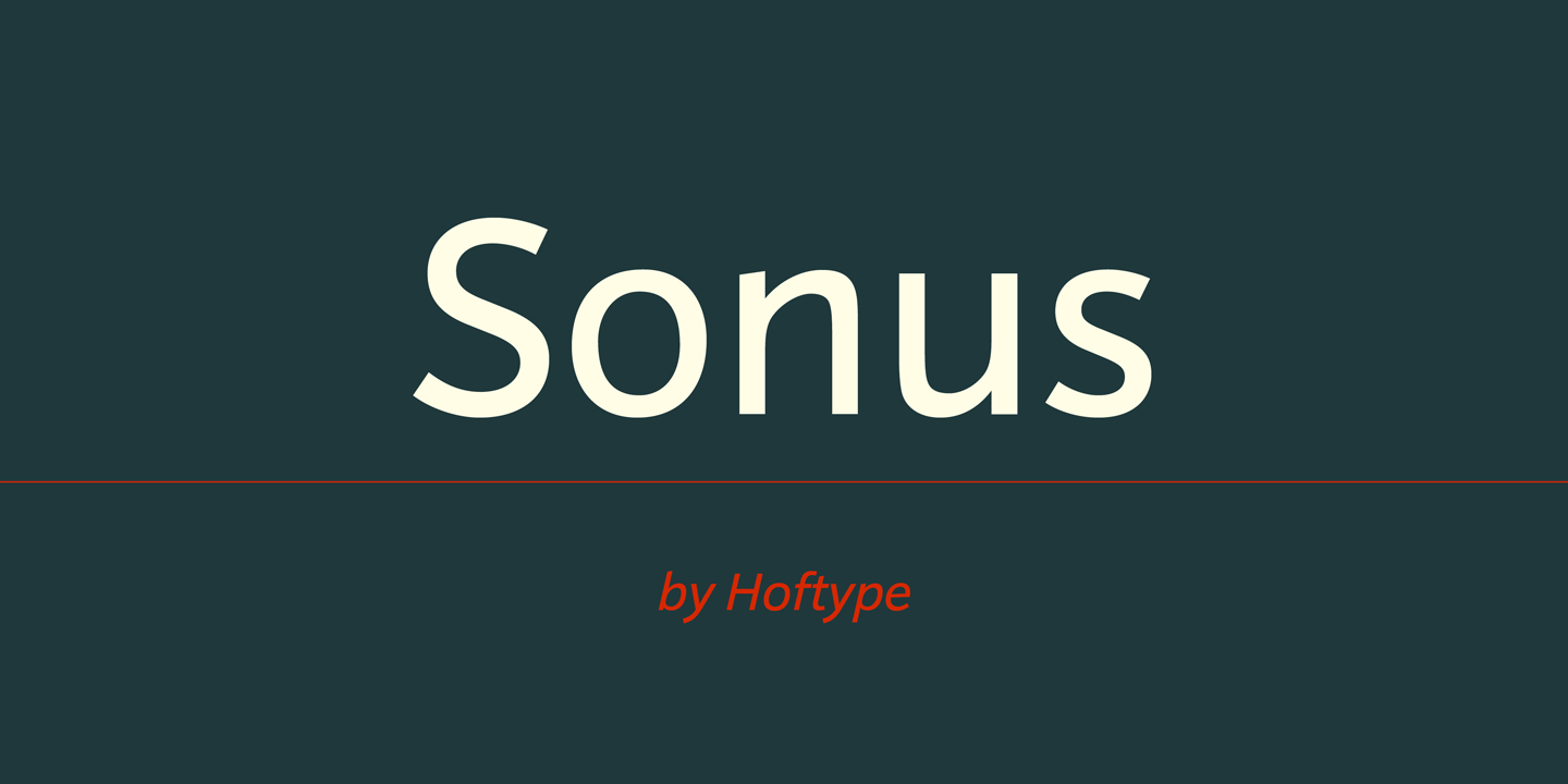 Font Sonus