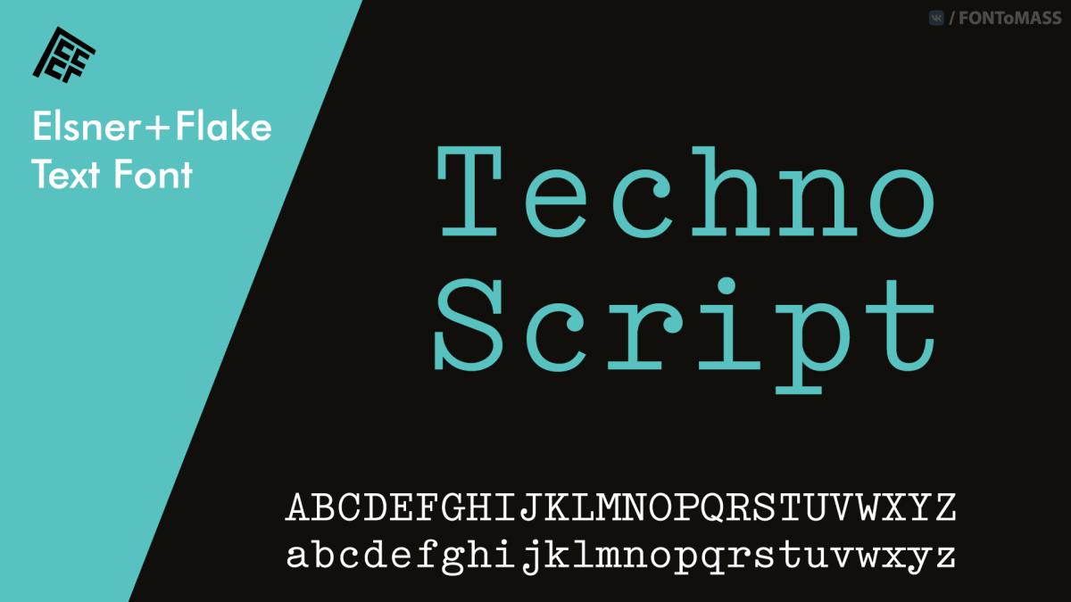 Font Techno Script