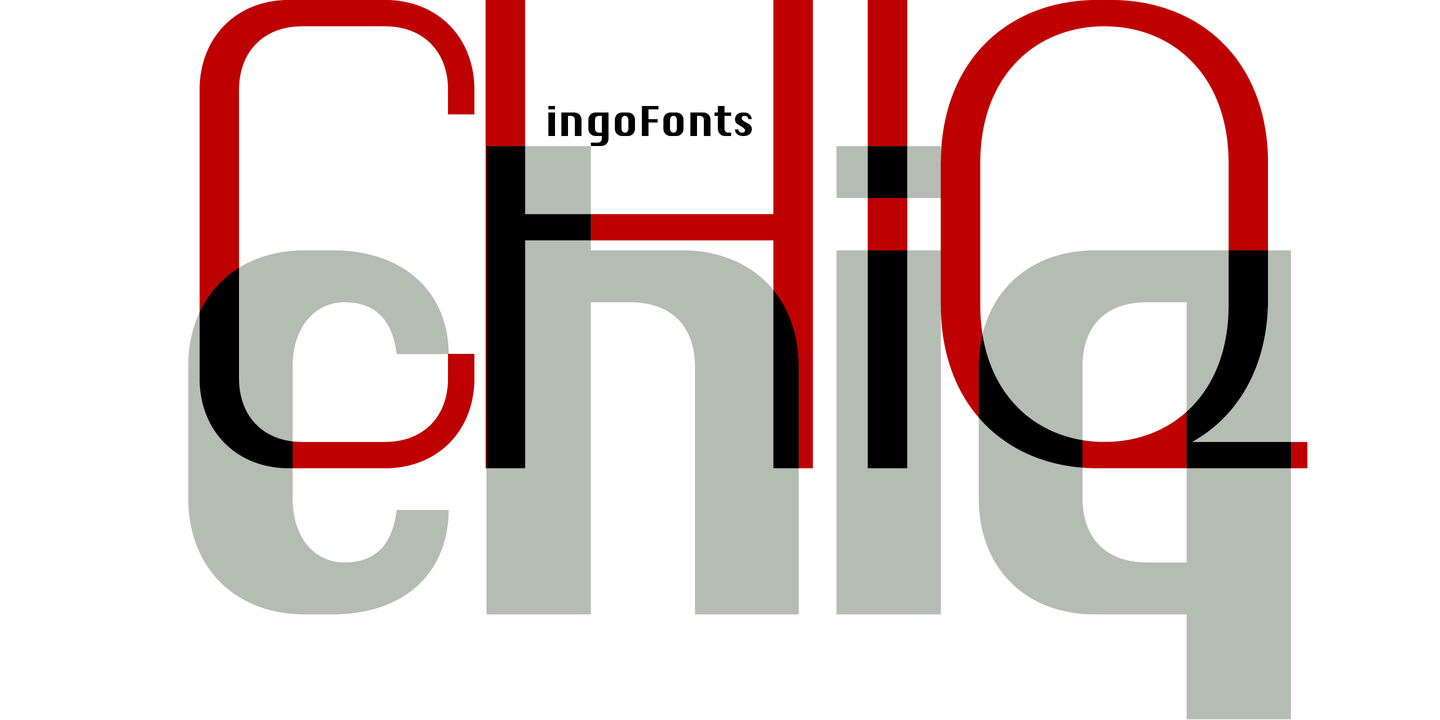 Font Chiq Pro