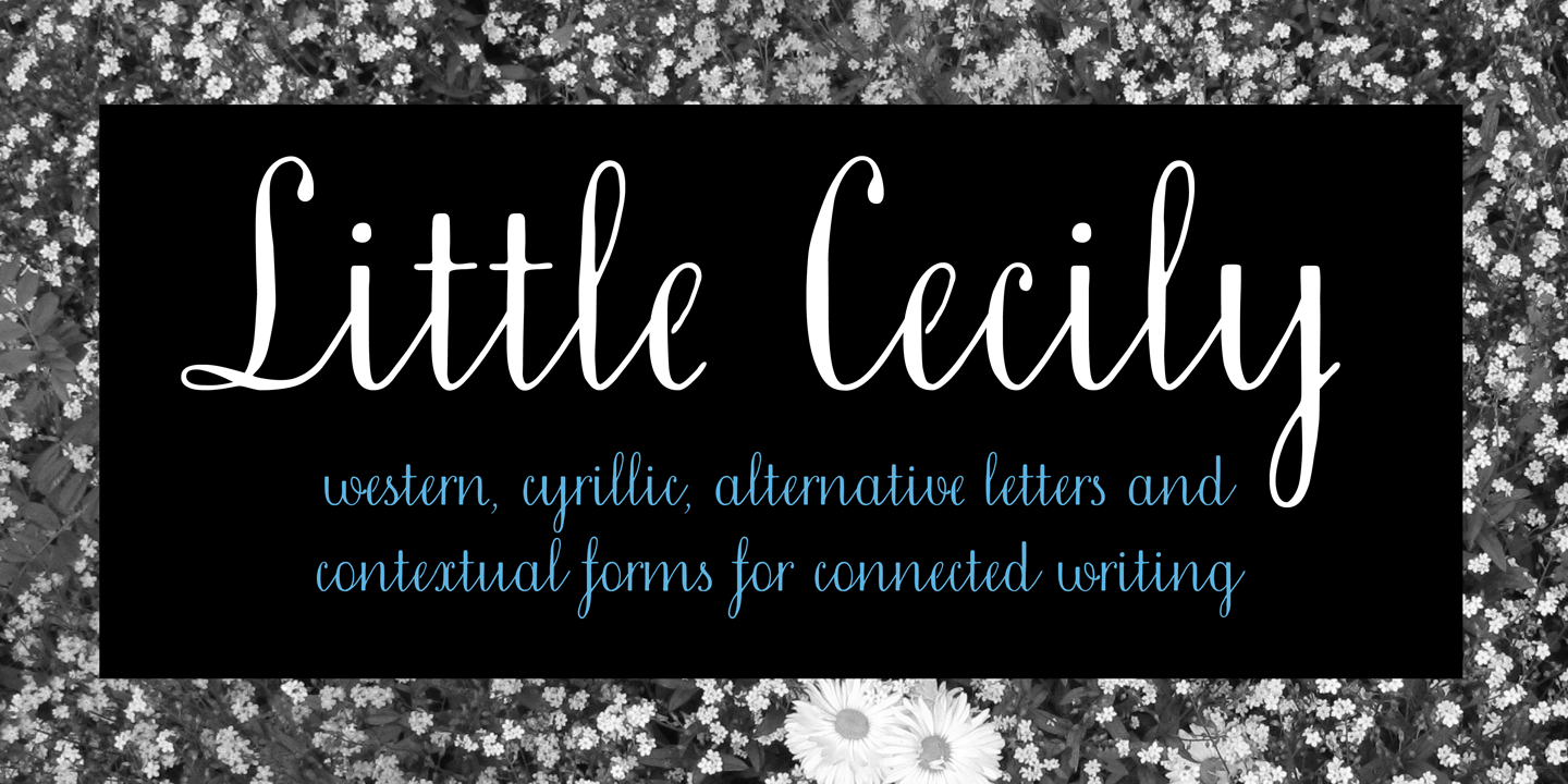 Font Little Cecily