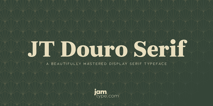 Font JT Douro Serif