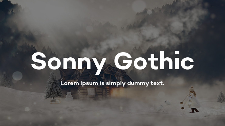 Font Sonny Gothic Cond