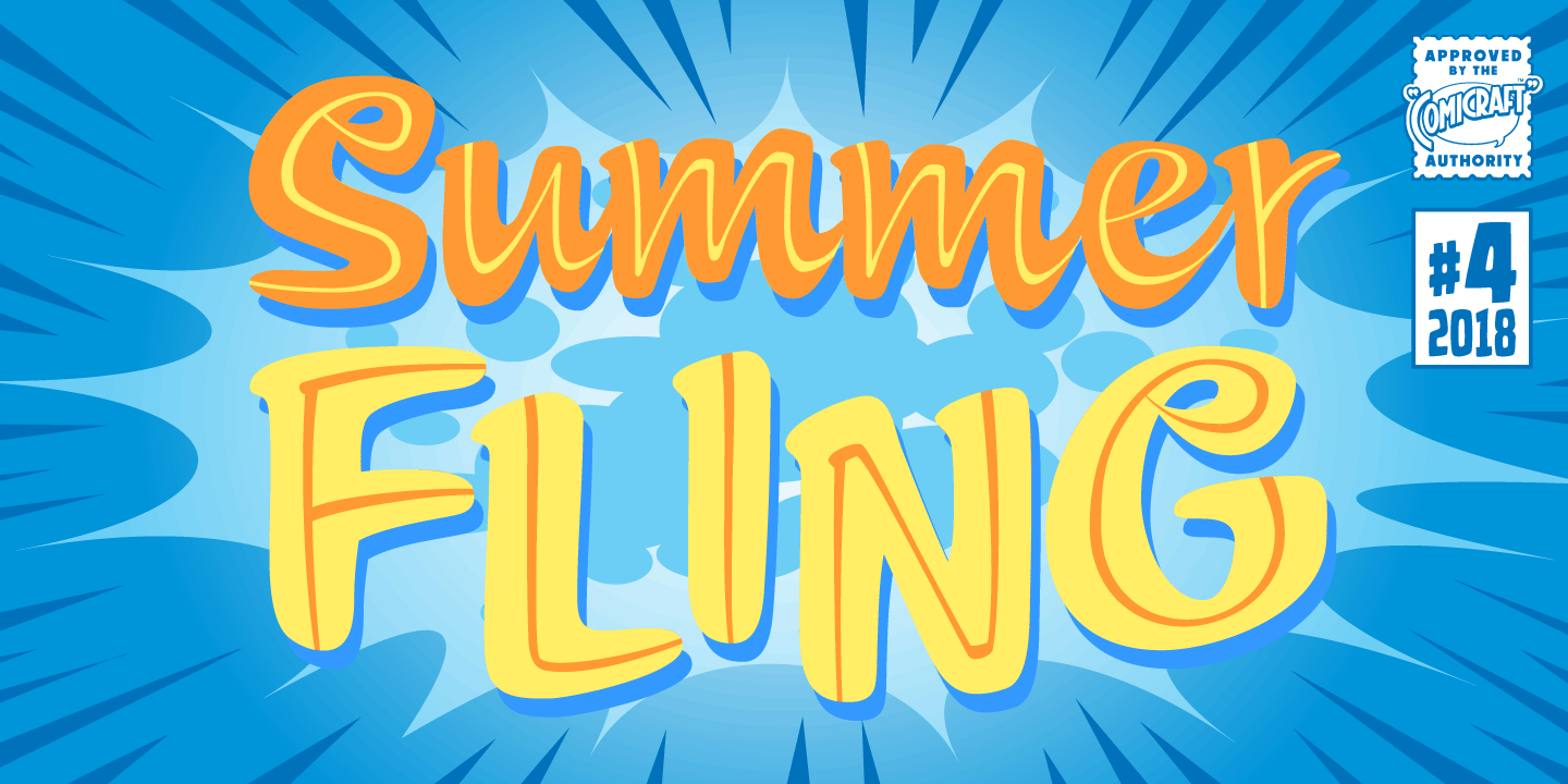 Font Summer Fling
