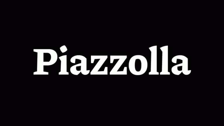 Font Piazzolla