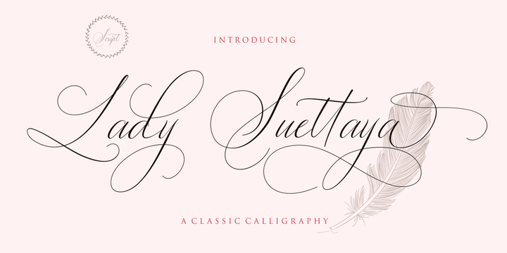 Font Lady Suettaya